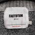 ファクトタム FACTOTUM ウール100 総柄 リブニット切替 セーター レディース EUR:48