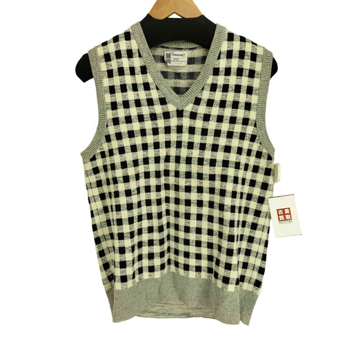 ペニーズタウンクラフト PENNEYS TOWNCRAFT 60S チェック柄 ニットベスト メンズ JPN:M