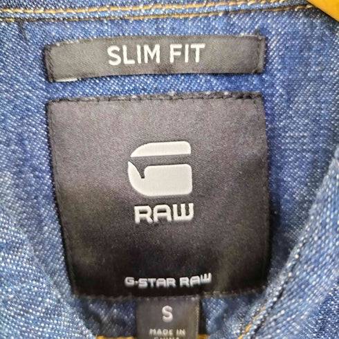 ジースターロー G-STAR RAW 3301 SLIM SHIRT S/S メンズ JPN:S