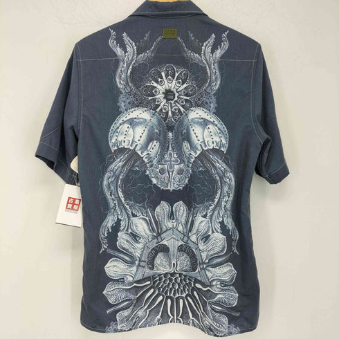 ジースターロー G-STAR RAW HAWAIIAN SERVICE REGULAR SHIRT S/S メンズ JPN:XS