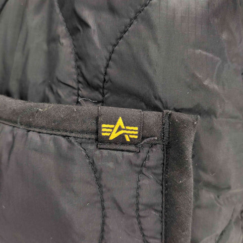 アルファインダストリーズ ALPHA INDUSTRIES ボアライナー キルティング リバーシブルコート レディース JPN:S