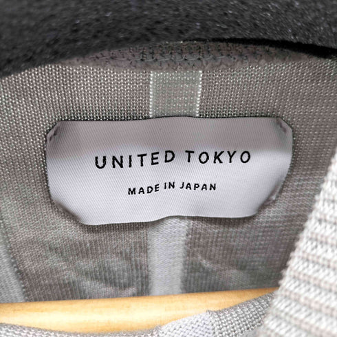 ユナイテッドトウキョウ UNITED TOKYO ブロックリブハーフスリーブサマープルオーバー レディース FREE