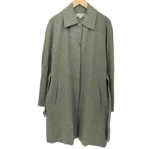 カルバンクライン CALVIN KLEIN ウールナイロン 比翼 ステンカラーコート レディース JPN:9号