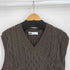 ユナイテッドアローズグリーンレーベルリラクシング UNITED ARROWS green label relaxing Shepley Yarns アラン ニット ベスト メンズ JPN:L