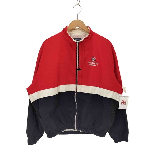 ホロウェイ HOLLOWAY USA製 ロケットタロン 企業ロゴ ジップアップジャケット メンズ import:L