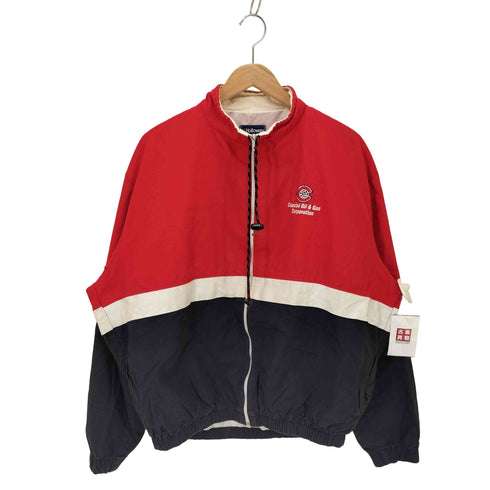 ホロウェイ HOLLOWAY USA製 ロケットタロン 企業ロゴ ジップアップジャケット メンズ import:L