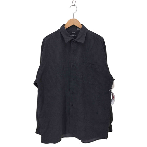 ジョージ GEORGE suede 総柄 シャツ メンズ XLT