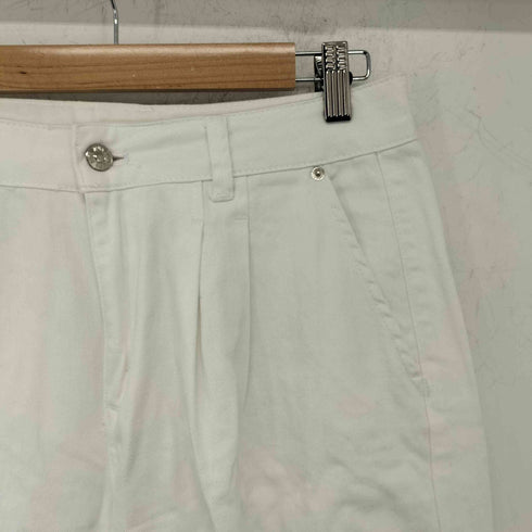 ザラ ZARA ワイド ホワイトデニムパンツ レディース JPN:38