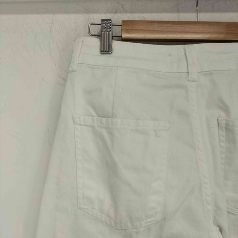 ザラ ZARA ワイド ホワイトデニムパンツ レディース JPN:38