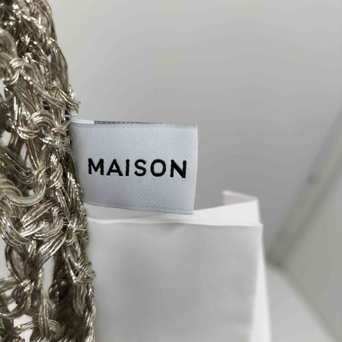 メゾンスペシャル MAISON SPECIAL メタリックヤーンスカート レディース FREE