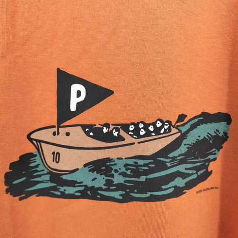 エンズアンドミーンズ ENDS and MEANS paddlers coffee グラフィックプリント Tシャツ メンズ JPN:M
