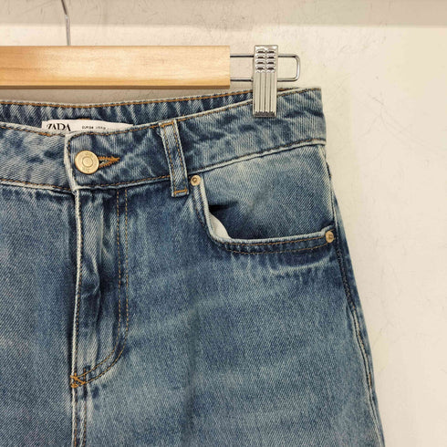 ザラ ZARA ローライズ パラッツォジーンズ デニムパンツ レディース JPN:34