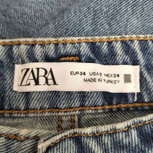 ザラ ZARA ローライズ パラッツォジーンズ デニムパンツ レディース JPN:34