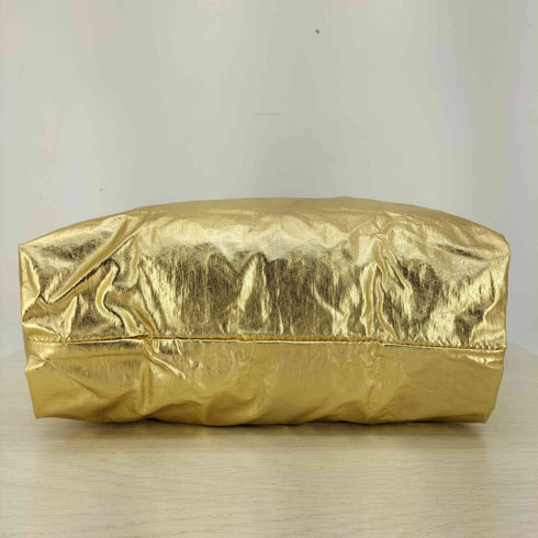 バグゥ BAGGU 折り畳み エコバッグ メタリックゴールド レディース