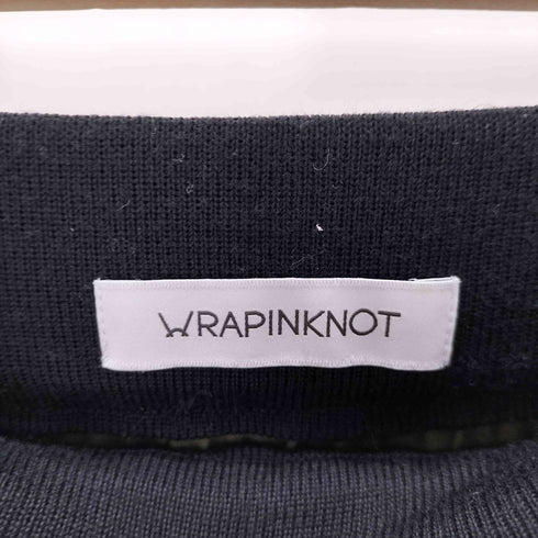 ラッピンノット WRAPINKNOT スウェット切替プリーツスカート レディース JPN:0