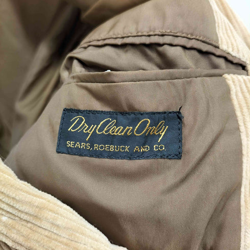 シアーズ Sears コーデュロイ テーラードジャケット メンズ