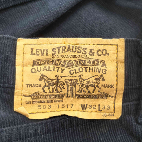 リーバイス Levis 503-1517 コーデュロイパンツ メンズ 32×33
