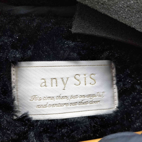 エニィスィス anySiS 洗えるコート 裏地ボア キルティングコート レディース JPN:2