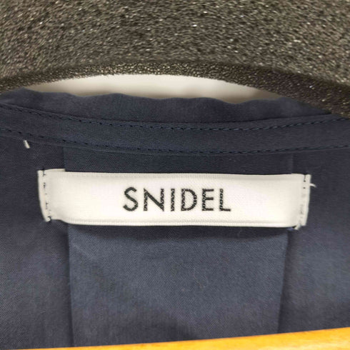 スナイデル snidel 25SS バリエカシュクールシャツワンピース レディース JPN:0