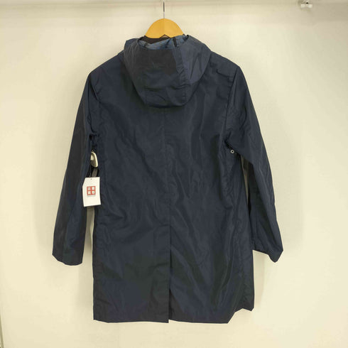 マッキントッシュフィロソフィー MACKINTOSH PHILOSOPHY ナイロン 比翼 フーデッド ステンカラーコート 裏地総柄 メンズ 36