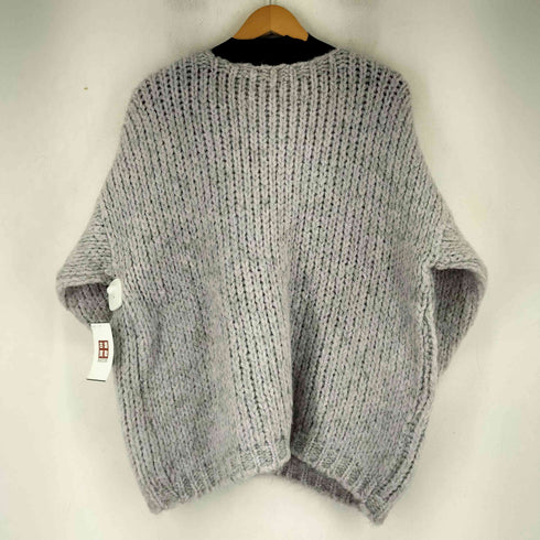 トリコジャンマルク TRICOTS JEAN MARC モヘヤ混ニットカーディガン レディース