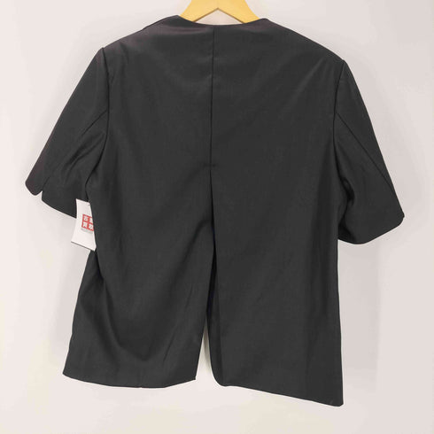 ラポドゥジェム la peau de gem 3B ダブルポケット半袖ジャケット レディース FREE