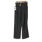 ラポドゥジェム la peau de gem belted slacks レディース JPN:38