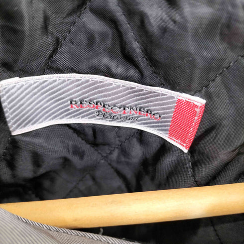 RESPECTNERO エポーレット ライナー付き ステンカラーコート メンズ import:L