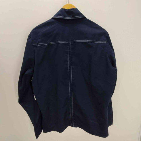 JOCKEY RAC 三角タグ ステッチ デザイン フラップポケット L/S ワークシャツ メンズ import:M