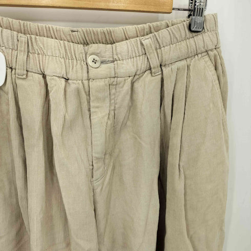 センスオブプレイス SENSE OF PLACE ジッパーフライ ワイド コーデュロイパンツ メンズ M