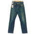 リーバイス Levis 90S 92年12月製 日本製 ボタン裏J22刻印 502XX ストレート デニム パンツ TALON ジップ ビックE 赤耳 140周年 メンズ W31L34