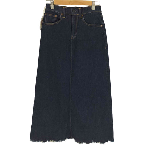 ビッグジョン BIG JOHN JOG SKIRT ハイパーストレッチ カットオフ デニムスカート レディース FS