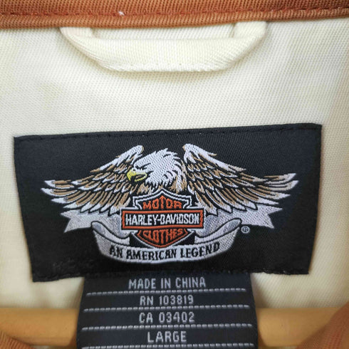 ハーレーダビッドソン HARLEY-DAVIDSON レーシングジャケット メンズ JPN:L
