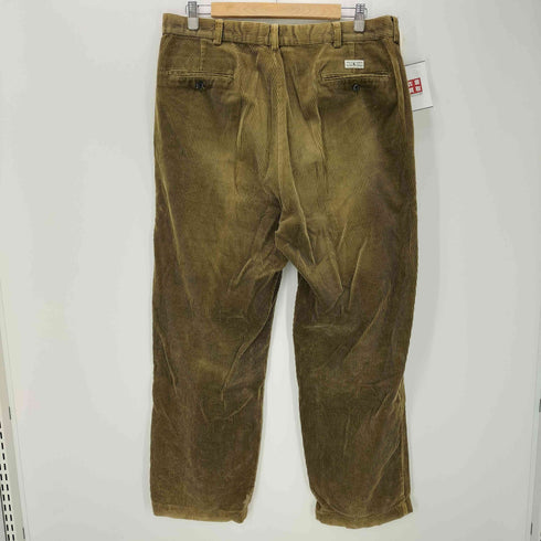 ポロバイラルフローレン Polo by RALPH LAUREN 90S POLO CORDS 太畝2タック ワイド コーデュロイ コーズパンツ ビッグサイズ メンズ