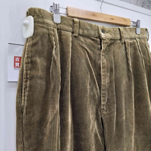 ポロバイラルフローレン Polo by RALPH LAUREN 90S POLO CORDS 太畝2タック ワイド コーデュロイ コーズパンツ ビッグサイズ メンズ