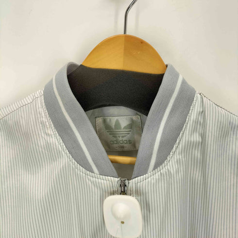 アディダス adidas 80s 銀タグ トレフォイルロゴ ストライプジップアップブルゾン メンズ 100