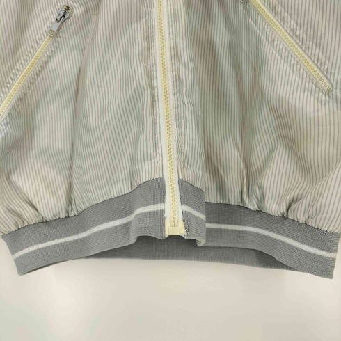 アディダス adidas 80s 銀タグ トレフォイルロゴ ストライプジップアップブルゾン メンズ 100