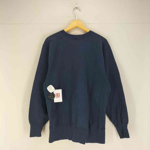 チャンピオン Champion 90s MADE IN USA 刺繍タグ 三段プリント REVERSE WEAVE PINE FOREST Camp CHEERLEADING メンズ XL