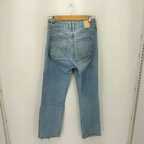 ザラ ZARA ハイウエスト ジッパーフライ デニムパンツ レディース 38