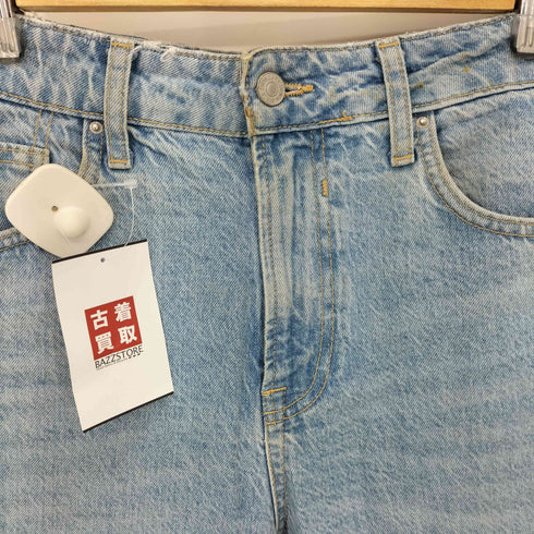 ザラ ZARA ハイウエスト ジッパーフライ デニムパンツ レディース 38