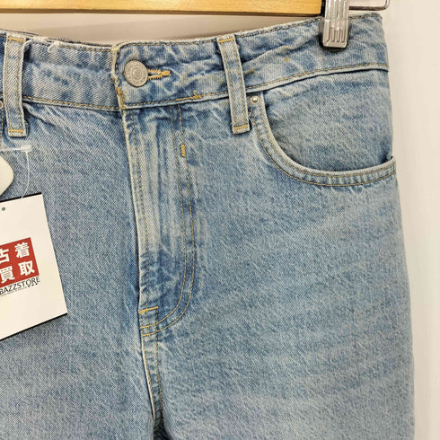 ザラ ZARA ハイウエスト ジッパーフライ デニムパンツ レディース 38