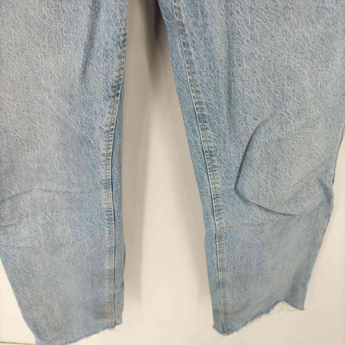 ザラ ZARA ハイウエスト ジッパーフライ デニムパンツ レディース 38