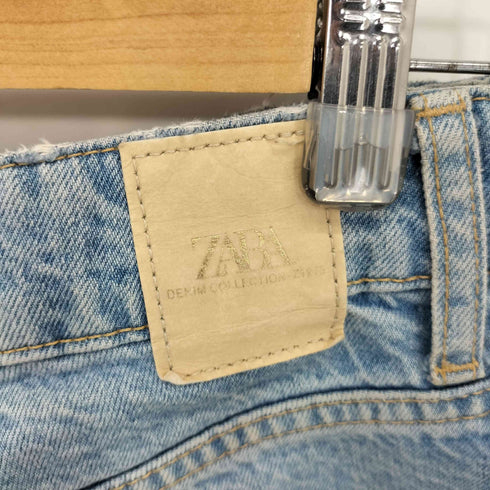 ザラ ZARA ハイウエスト ジッパーフライ デニムパンツ レディース 38