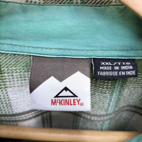 McKINLEY オンブレチェック フランネルチェックシャツ メンズ JPN:XXL