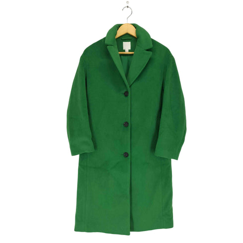 エイチアンドエム H&M ウールレーヨンチェスターコート レディース XS