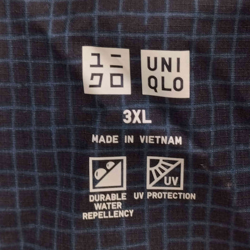 ユニクロ UNIQLO ポケッタブルUVカットパーカ メンズ 3XL