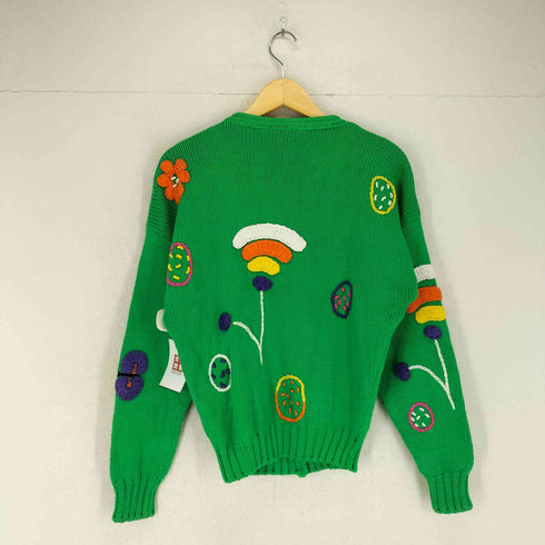 ENRICO COVERI MADE IN ITALY 刺繍デザインカーディガン レディース