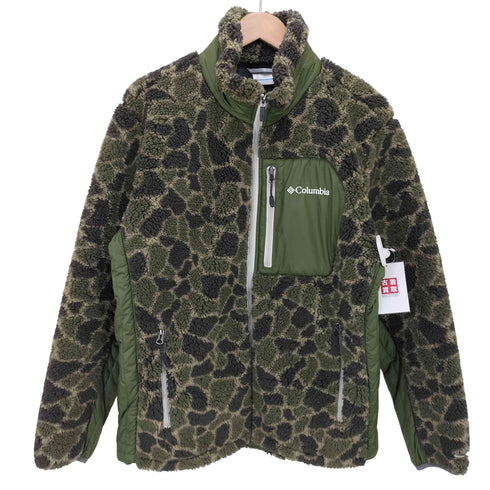 コロンビア Columbia カモ柄 フリースジャケット メンズ JPN:XL