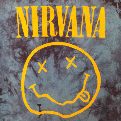 ポートアンドカンパニー PORT and COMPANY US グランジバンド タイダイ クルーネックTシャツ メンズ import:M