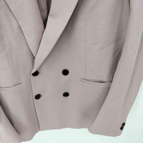 ザラ ZARA ダブルブレスト ブレザー テーラードジャケット メンズ 48